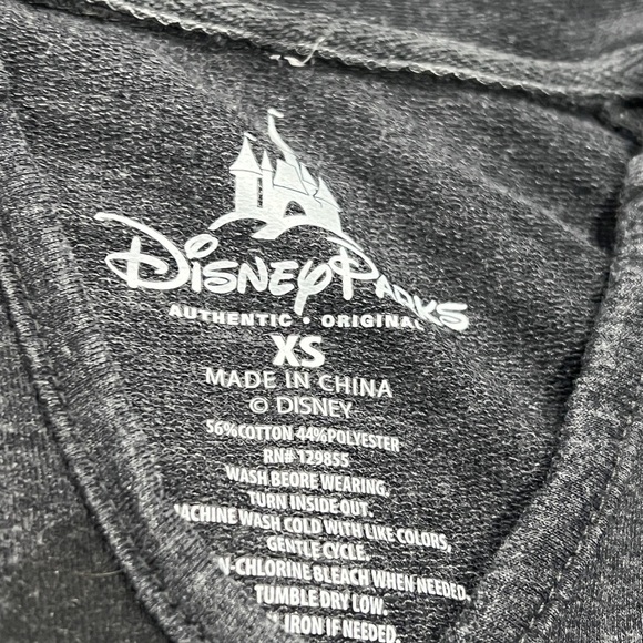 Mickey Mouse Lightweight Hoodie Long Sleeve Disney Cartoon Womens Shirt - Picture 7 of 7